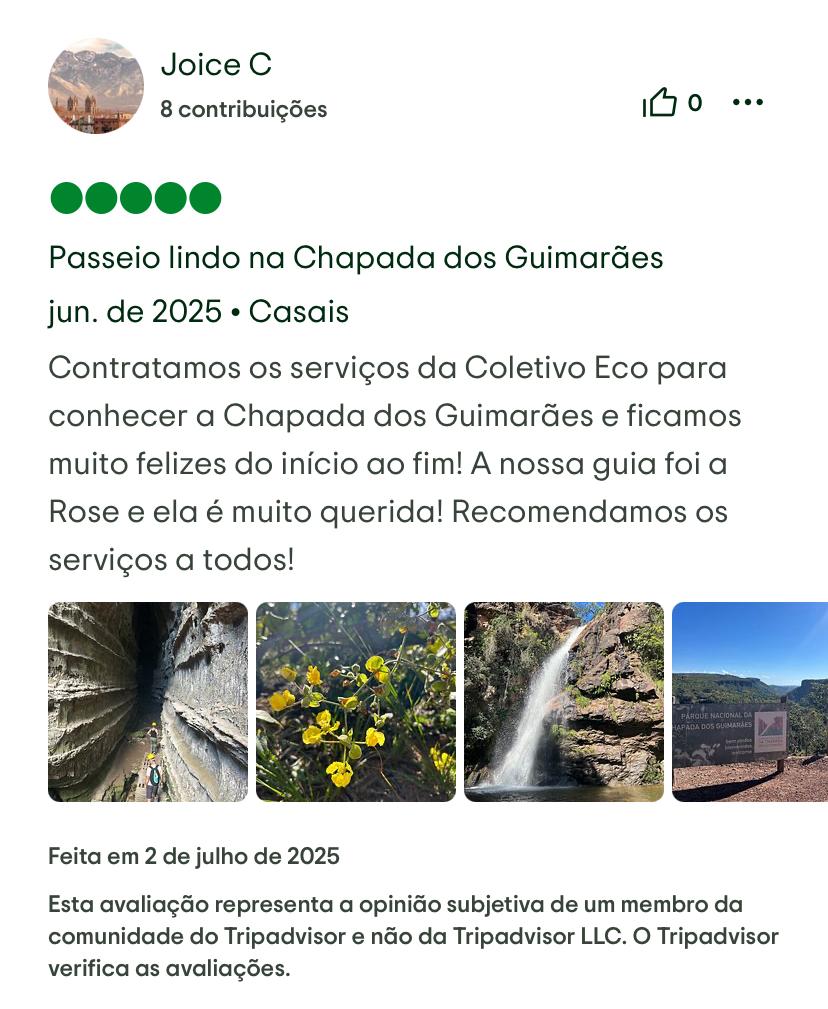 Depoimento do cliente